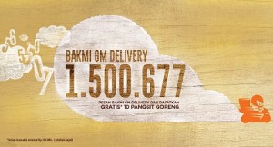 Nomor delivery service bakmi GM